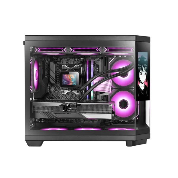 Caja Microatx Mc3T Corelcdm Negro Mars Gaming