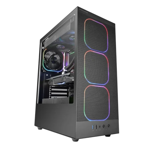 Caja Semitorre Atx Mc-Nebula Negro Mars Gaming