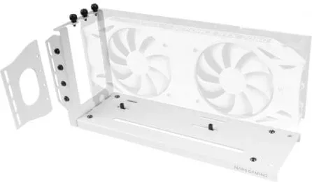Soporte para Tarjeta Gráfica Mars Gaming MCA-GCV/ Compatibilidad Universal/ Blanco