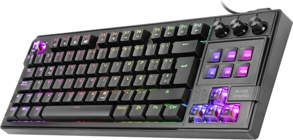 Teclado Mecanico Mk-Master Negro Mars Gaming