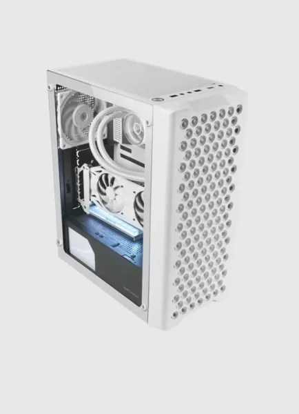 Caja Semitorre Atx Mcvpro ARGB Blanco Mars Gaming