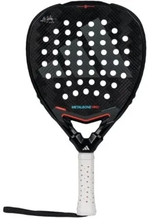 Pala de Pádel Adidas Metalbone HRD+ 2025 (Ale Galan)/ Negra y Blanca