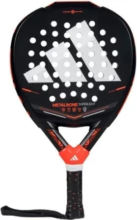 Pala de Pádel Adidas Metalbone Superlight 2026/ Negra y Naranja
