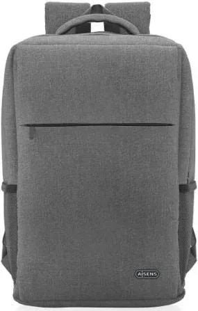 MOCHILA AISENS 17" GRIS