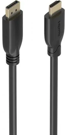Cable Conversor Aisens A125-0921/ DisplayPort Macho - HDMI 4K Macho/ 7m/ Negro