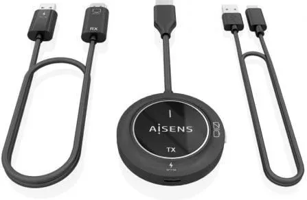 Adaptador/Transmisor de vídeo inalámbrico HDMI Aisens ASWL-H2K30M002-BK