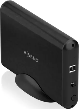 Caja Externa para Disco Duro de 3.5" Aisens ASE-3533B/ USB 3.1