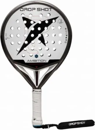 Pala de Pádel Drop Shot Canyon Pro Comfort 2.0 2026 (Pablo Lima)/ Blanca