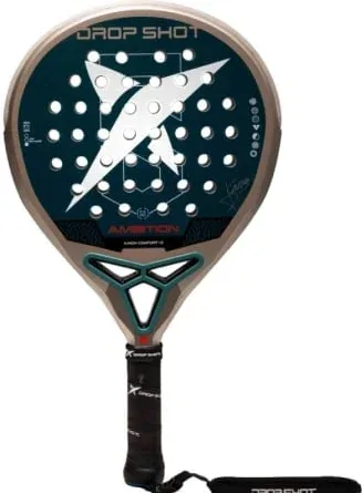 Pala de Pádel Drop Shot Axion Comfort 1.0 2026/ Marrón y Negra