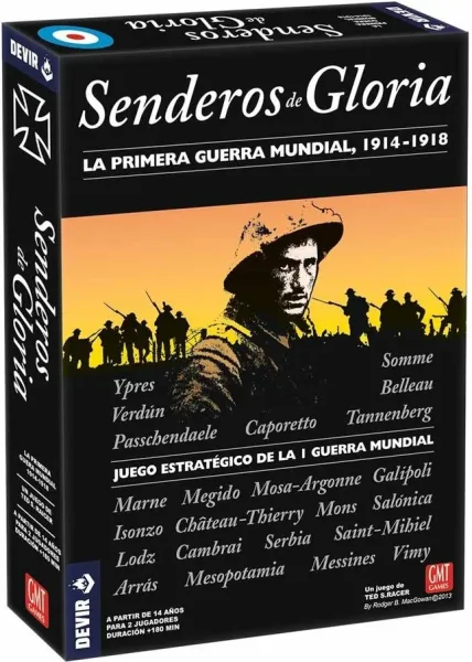 Juego de mesa devir senderos de gloria