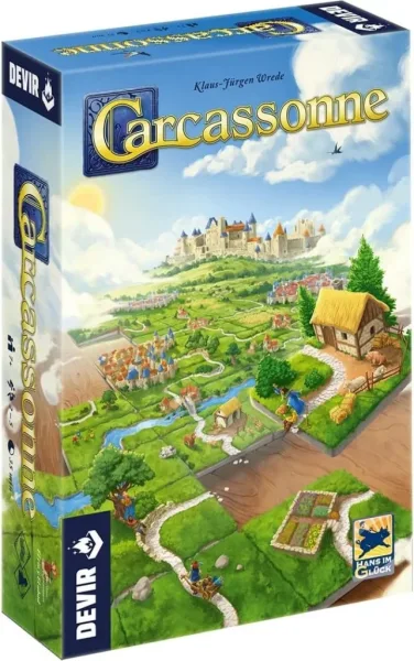 Juego de mesa devir carcassonne pegi 7
