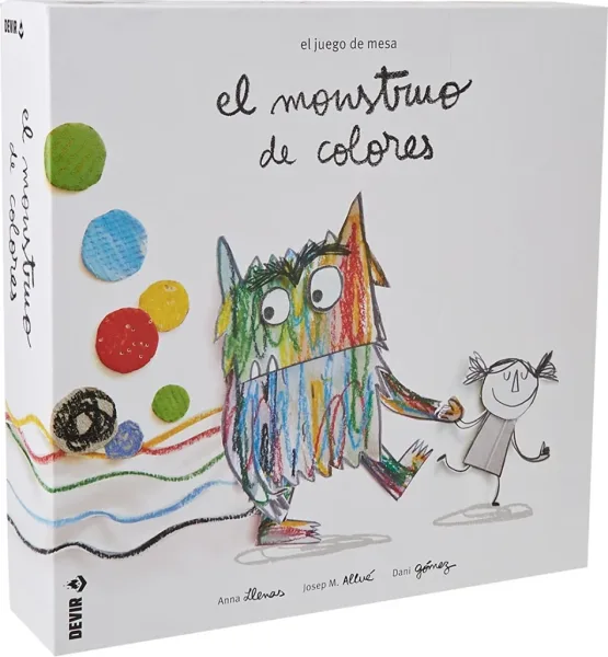 Juego de mesa devir el monstruo de colores pegi 3