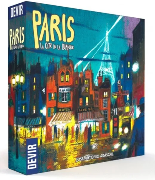 Juego de mesa devir parís: la citè de la lumière (ed. en español) pegi 8