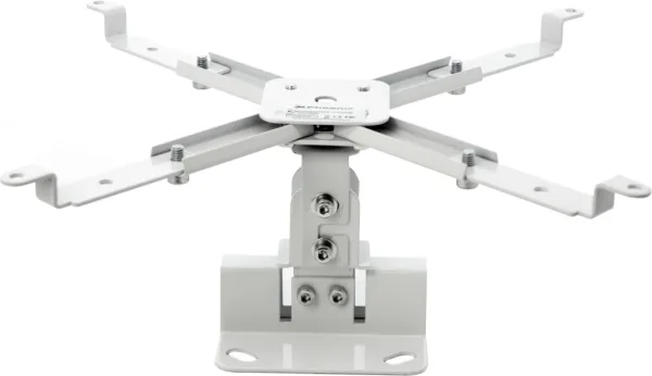 Soporte de proyector de techo y pared rota 360º inclinacion 10º blanco
