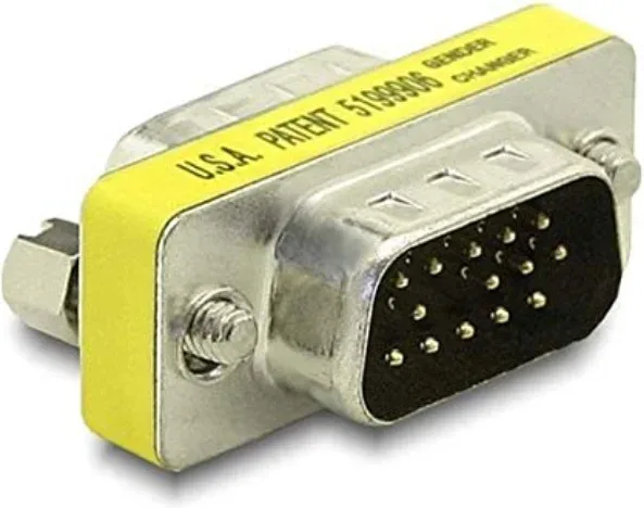 Adaptador macho a macho para cables VGA phoenix