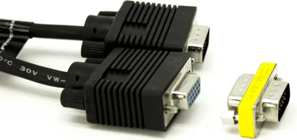 Cable svga d - sub15 de 5 m - m - h con adaptador m - m