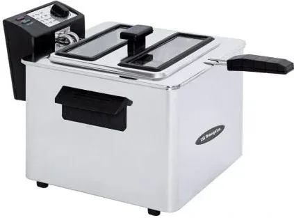 Freidora Orbegozo FDR 80/ 3000W/ Capacidad 8L
