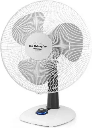 Ventilador de Sobremesa Orbegozo TF 0133/ 40W/ 3 Aspas 30cm/ 3 velocidades