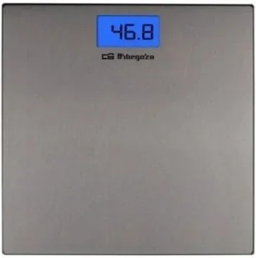 Báscula de Baño Orbegozo PB-2222 A/ Hasta 150kg/ Gris