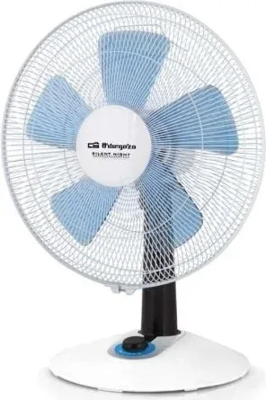 Ventilador de Sobremesa Orbegozo TF 0138/ 45W/ 5 Aspas 35cm/ 4 velocidades