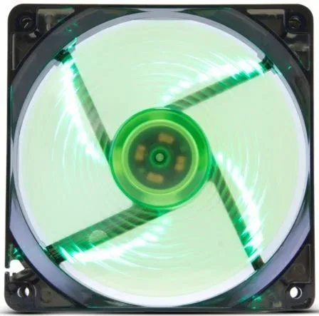 Ventilador Nox Coolfan 120 LED/ 12cm/ Verde
