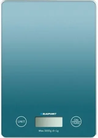 Báscula de Cocina Electrónica Blaupunkt BP4014/ hasta 5kg/ Azul