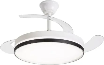 Ventilador de Techo Daewoo con aspas retráctiles DW5009/ 30W/ 3 Aspas/ 6 Velocidades