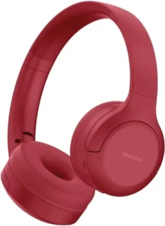 Auriculares Inalámbricos Daewoo DW2026/ con Micrófono/ Bluetooth/ Rojos
