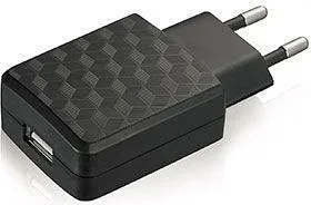 Cargador de pared leotec USB 5v 2a USB - 2.5mm USB - micro USB negro