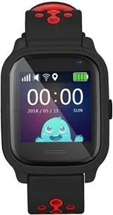 Reloj smartwatch leotec kids allo GPS antiperdida negro y rojo 1.3 pulgadas