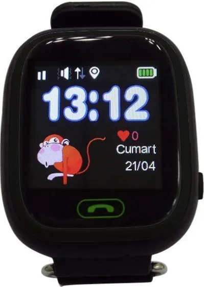 Reloj smartwatch leotec kids way GPS antiperdida negro 1.22 pulgadas