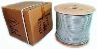 Bobina de Cable Pepegreen Cat6 Rigido 305M