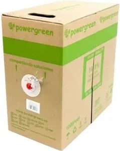 Bobina de Cable Pepegreen Cat6 Utp 305M Exterior
