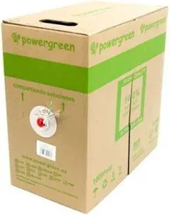 Bobina de Cable Pepegreen Cat6 100M Exterior