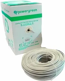 Bobina de Cable Pepegreen Cat6 Ftp 305 Metros