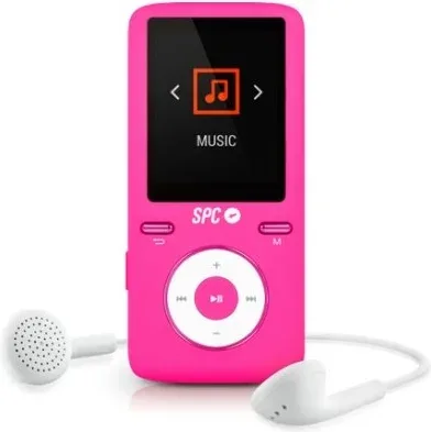 SPC Reproductor MP4+Radio 8488P 8GB Rosa