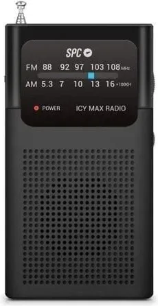Radio Portátil SPC ICY Max/ Negra