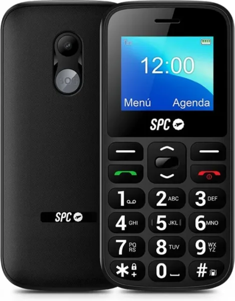Telefono movil spc fortune 2 4g black 1.77 pulgadas -  radio -  bt -  0.08mpx -  micro USB