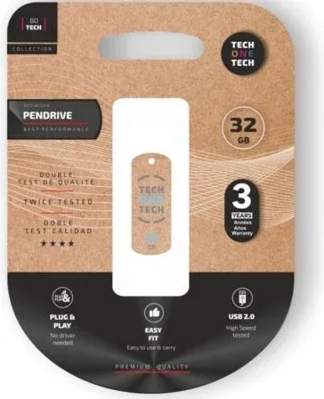 Pendrive 32GB Tech One Tech Pro Smart Clip Tech USB 2.0