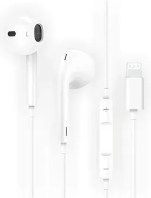 Auriculares Intrauditivos Tech One Tech earTECH HIP TEC1201/ con Micrófono/ Lightning/ Blancos