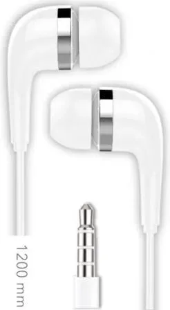 Auriculares Intrauditivos Tech One TEC2905/ con Micrófono/ Jack 3.5/ Blancos