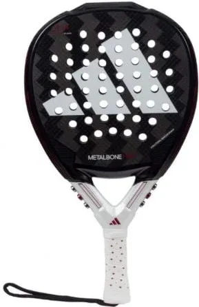 Pala de Pádel Adidas Metalbone HRD+ 2024 (Ale Galan)/ Negra y Blanca