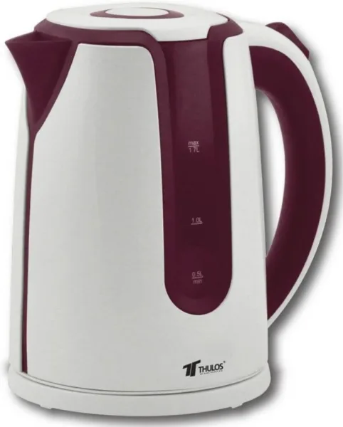 Hervidora de agua thulos th - hv17 roja 1850w - 2200w 1.7l