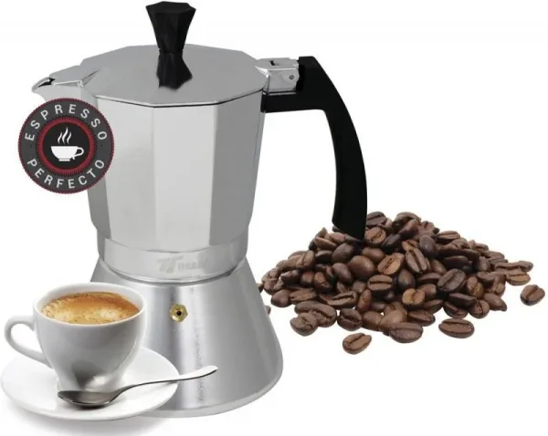 Cafetera induccion thulos th - ci09t 9 tazas plateada