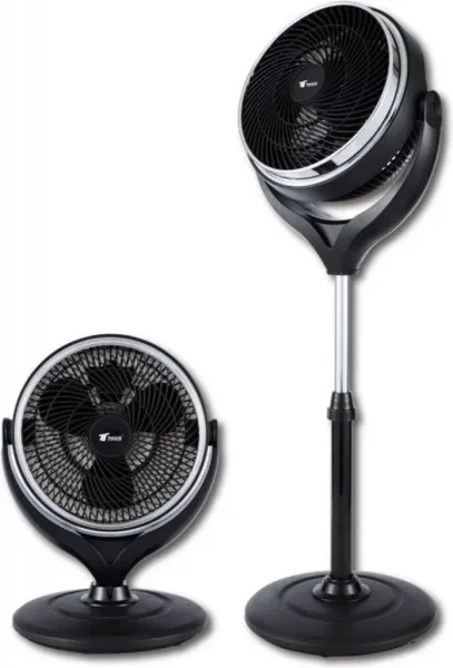Ventilador de pie thulos th - fn210 25cm 42w suelo y sobremesa