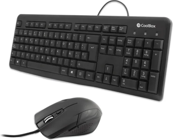 Coolbox Kit Teclado + Raton USB con cable