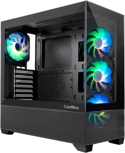 Caja ordenador gaming coolbox ga250 vision ARGB atx