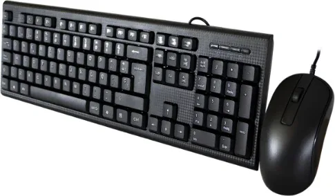 TECLADO + RATON WIRED PC-CASE