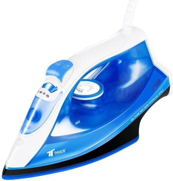 Plancha de vapor thulos th - pv2215 azul 2200w