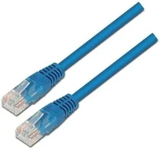 Cable de Red RJ45 UTP Aisens A135-0241 Cat.6/ 50cm/ Azul